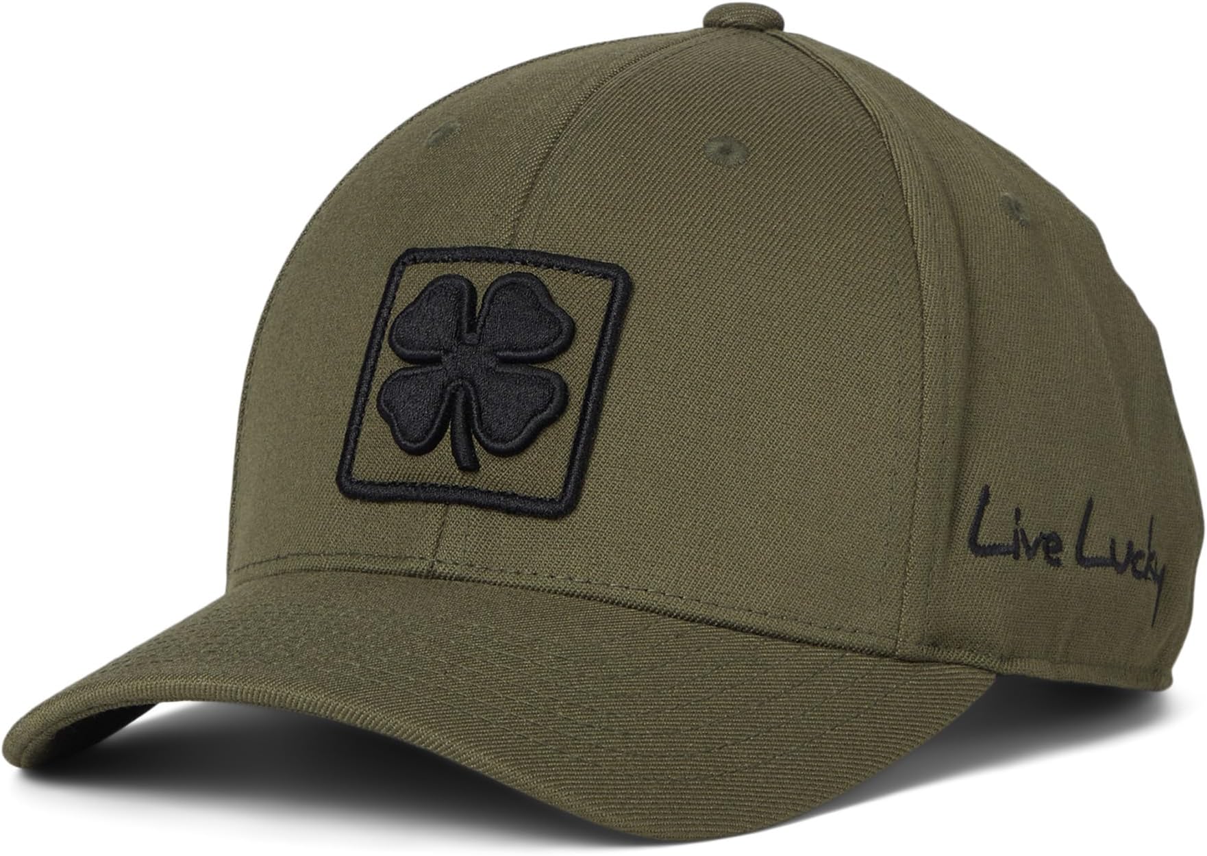 

Бейсболка Black Clover Boxed In Luck 5 Adjustable Hat, цвет Forest Green Hat/3d Black Clover