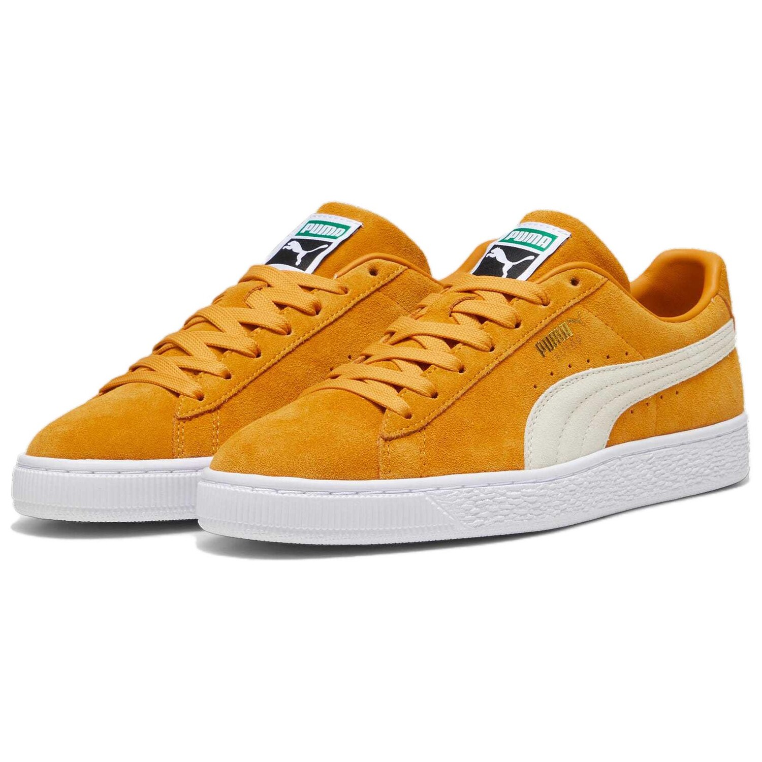 Кроссовки Puma Suede Classic 21 'Ginger Tea', цвет Wonder White — фото 3