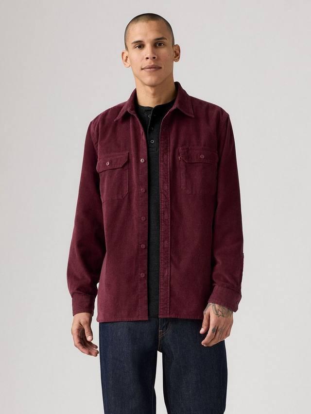 

Хлопковая рубашка Jackson с длинными рукавами и воротником Levi's