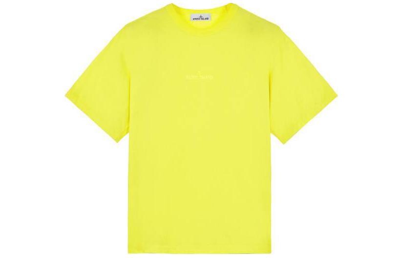 

Футболка мужская желтая Stone Island, желтый