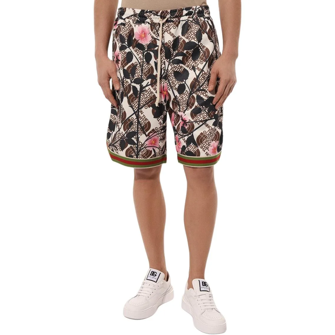 Шорты The North Face GUCCI Casual Мужские Multicolor — фото 2