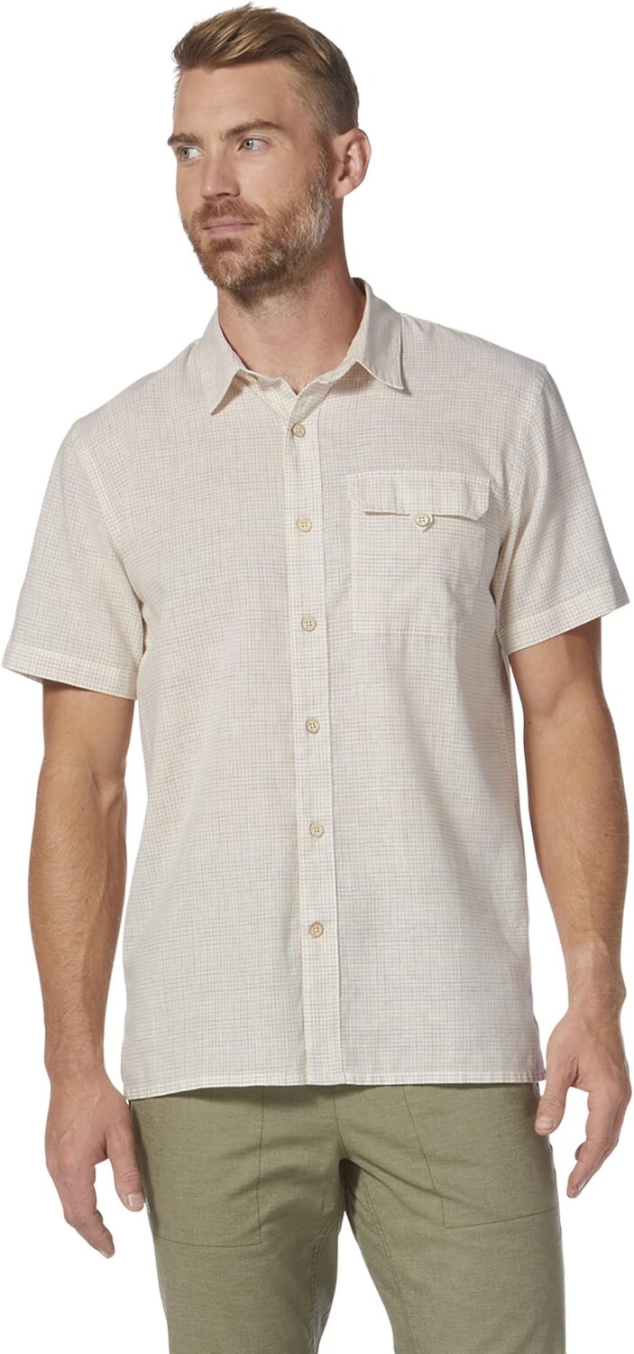 

Рубашка Hempline Spaced Short Sleeve Royal Robbins, цвет Blended Undyed