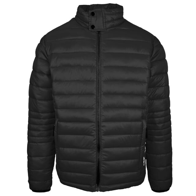

Простая пуховая куртка Plein Sport, черный