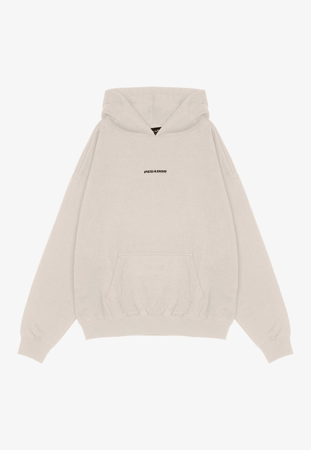 

Толстовка с капюшоном COLNE LOGO OVERSIZED HOODIE Pegador, бежевый