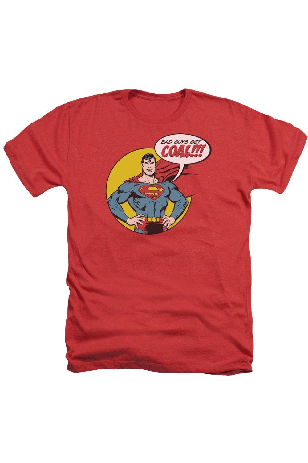 

DC Comics Coal Adult Heather Tee / Футболка Gildan, красный