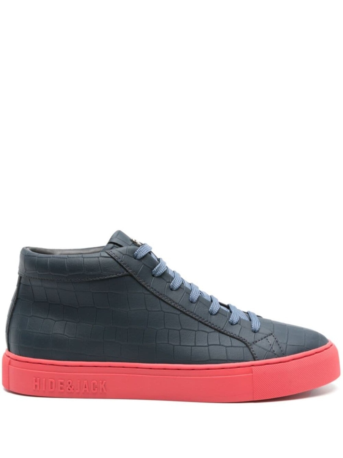 

Hide&Jack кроссовки Essence Croco, синий дубль