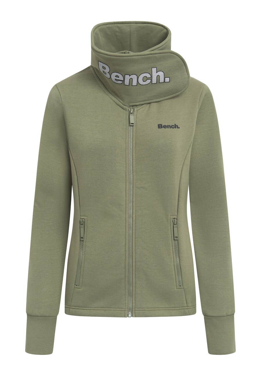 

Спортивная толстовка с капюшоном на молнии BENCH, хаки