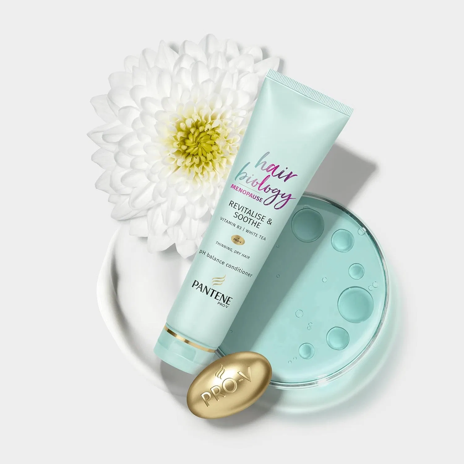 Кондиционер Pantene Revitalise & Soothe для истонченных волос в период менопаузы, 160 мл Pantene — фото 4