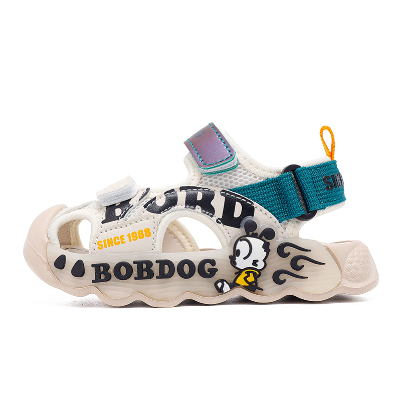 

Непромокаемые и дышащие низкие детские повседневные кроссовки для детей 3-7 лет BOBDOG, зеленый