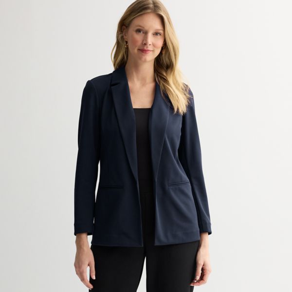 

Женский повседневный блейзер без застежки Nine West, цвет sky captain