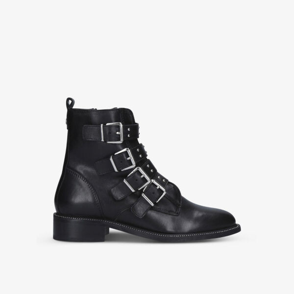 

Кожаные ботильоны с ремешками Carvela, черный