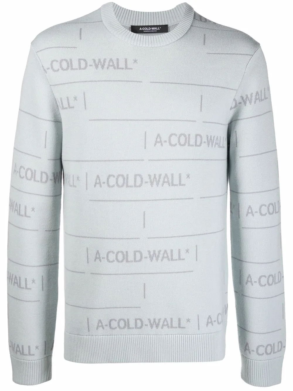 

Жаккардовый джемпер A-COLD-WALL*, серый