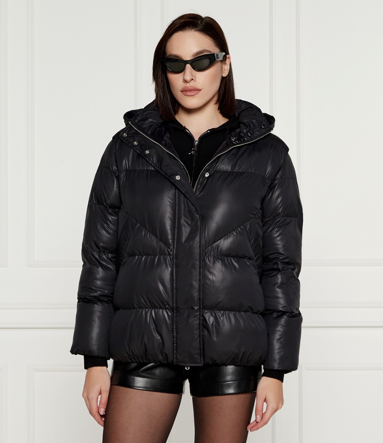 

Куртка Patrizia Pepe 2 in 1 Regular Fit, черный