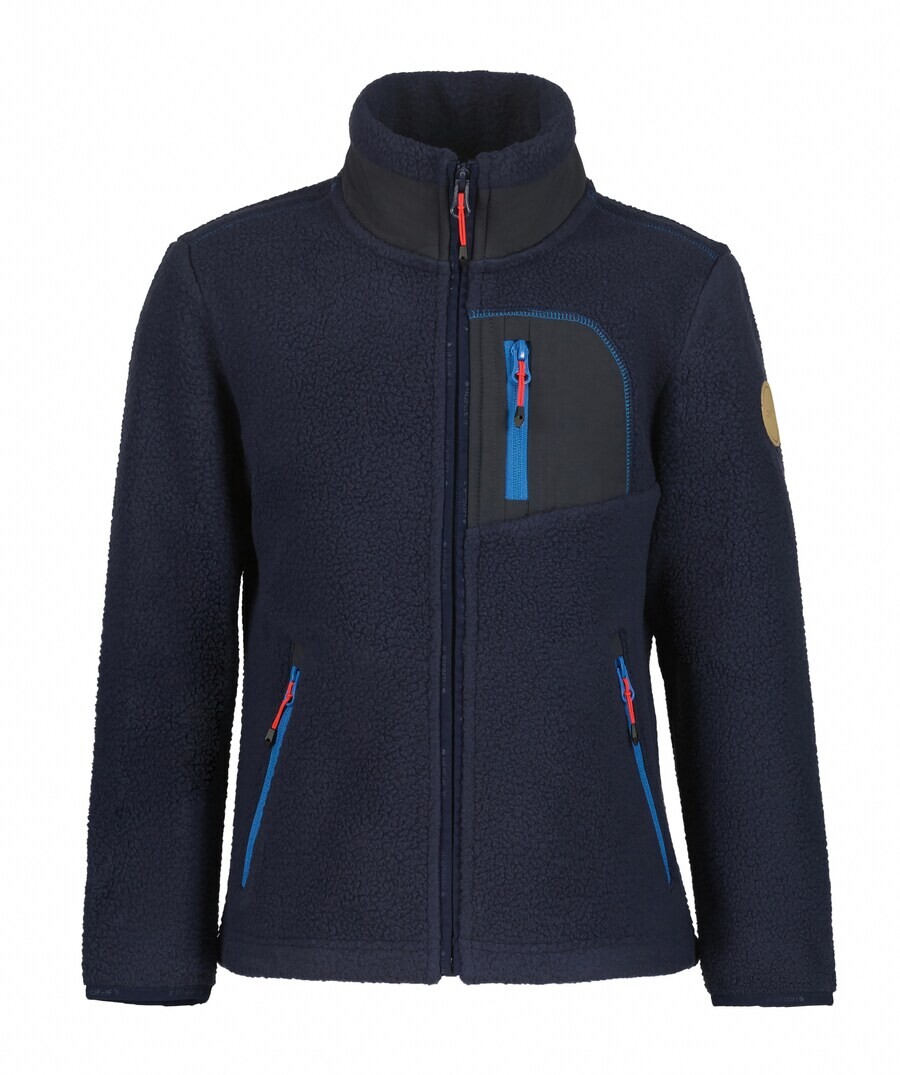 

Флисовая куртка ICEPEAK Fleece Jacket, синий/темно-синий
