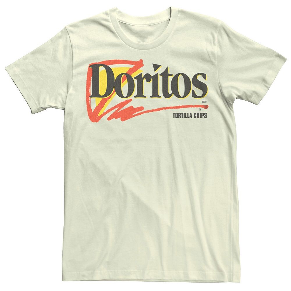 

Мужская футболка с логотипом Doritos Tortilla Chips Licensed Character, цвет Natural