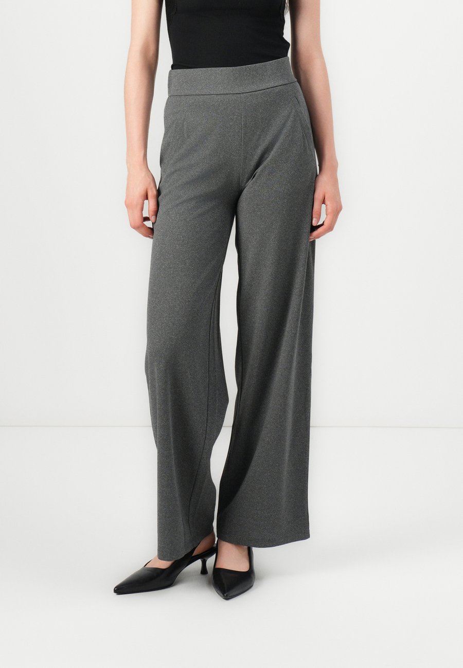 

Брюки JDY JDYLOUISVILLE CATIA WIDE PANT, Medium Grey Melange/Mottled Grey