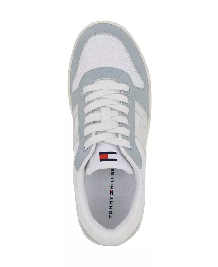 Женские кроссовки Neenha Signature Logo на шнурках Tommy Hilfiger, синий — фото 4