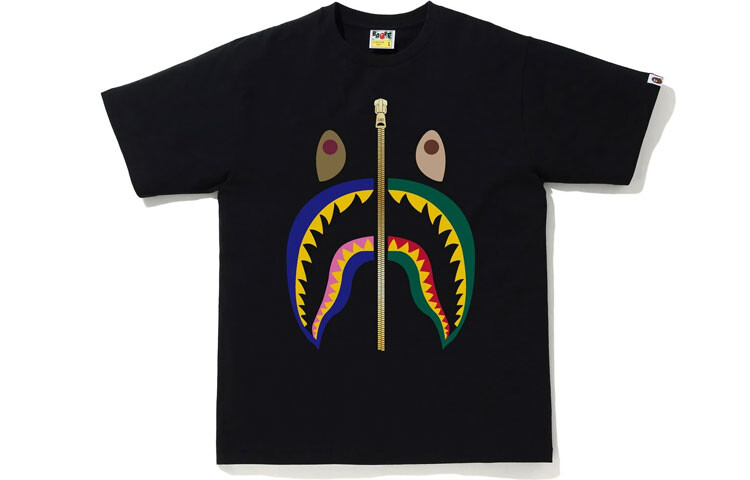 

Футболка Shark Series для мужчин A Bathing Ape, черный