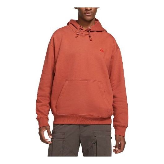 

Толстовка Men's Nike Logo Solid Color Loose Red Brown, красный