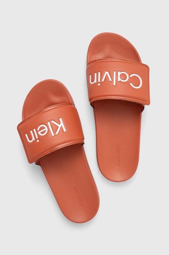 

Тапочки-шлепанцы POOL SLIDE ADJ Calvin Klein, оранжевый