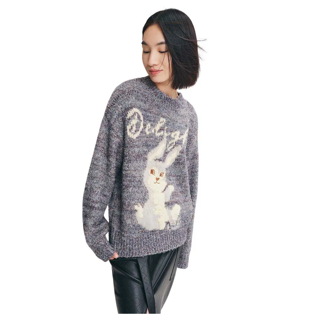 

Свитер Lily Rabbit, серый