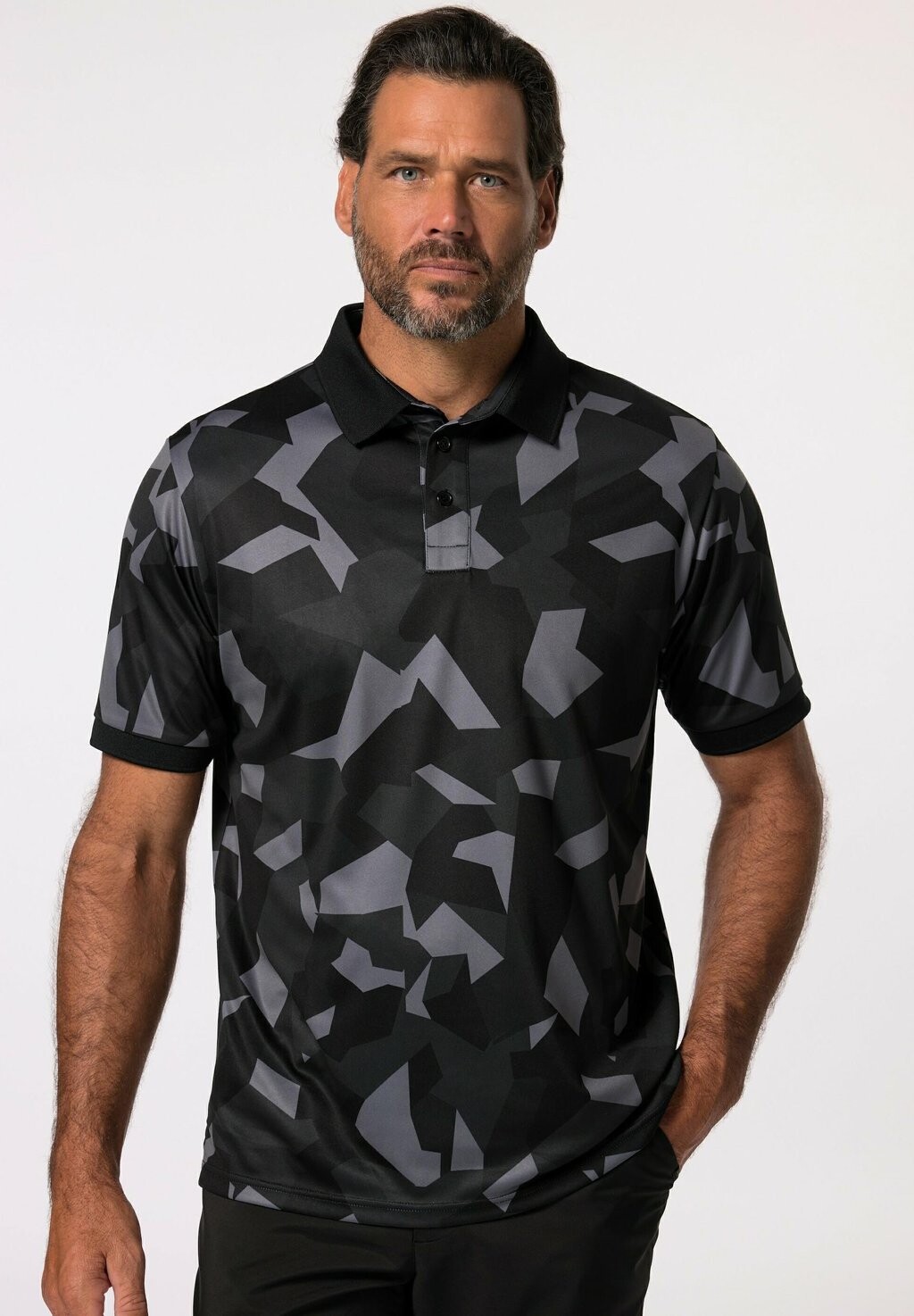 

Рубашка поло HALBARM QUICKDRY CAMOUFLAGE JP1880, черный