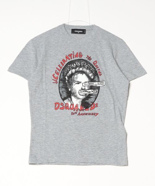 

Футболка, прямой крой DSQUARED2, серый