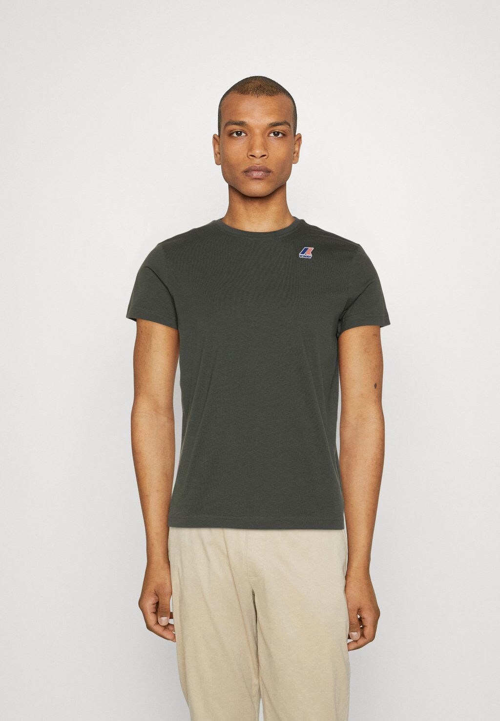 

Базовая футболка K-Way, Серый, Базовая футболка K-Way