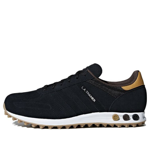 

Кроссовки оригинальные la trainer Adidas, черный