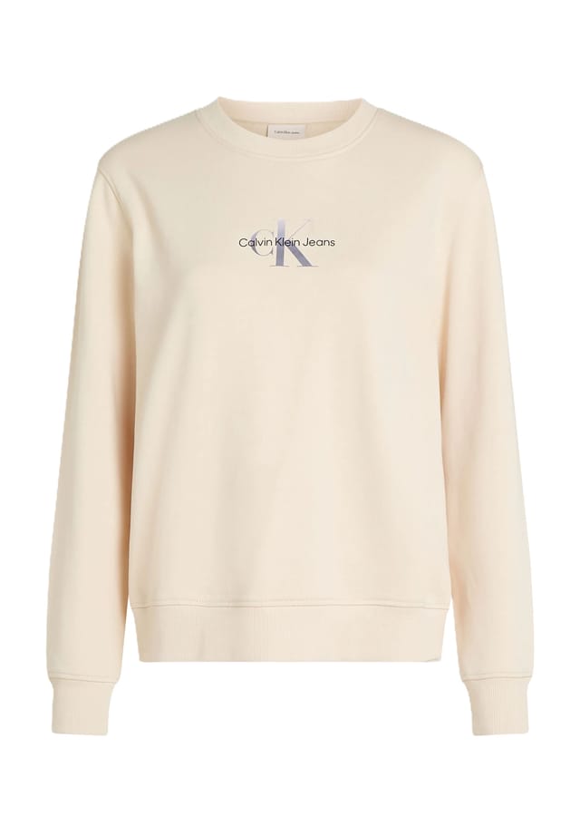

Толстовка хлопок Calvin Klein Jeans, бежевый