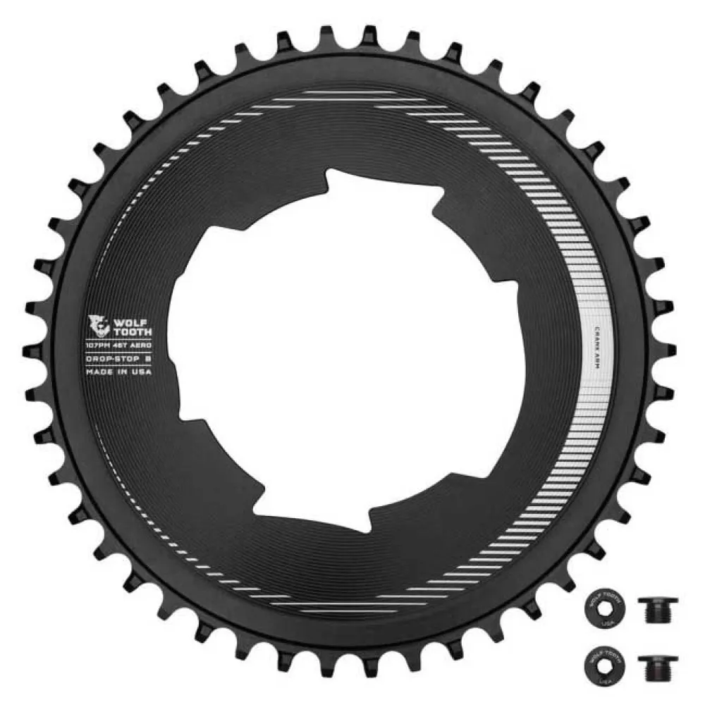 

Звездочка Wolf Tooth Aero DS 107 BCD, серебряный