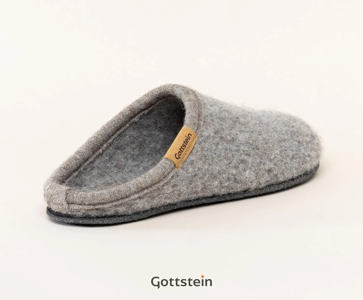Альпийские легкие войлочные тапочки Gottstein для мужчин и женщин, изготовленные из чистой овечьей шерсти, с нескользящей латексной подошвой, Shetland Sheep — фото 3