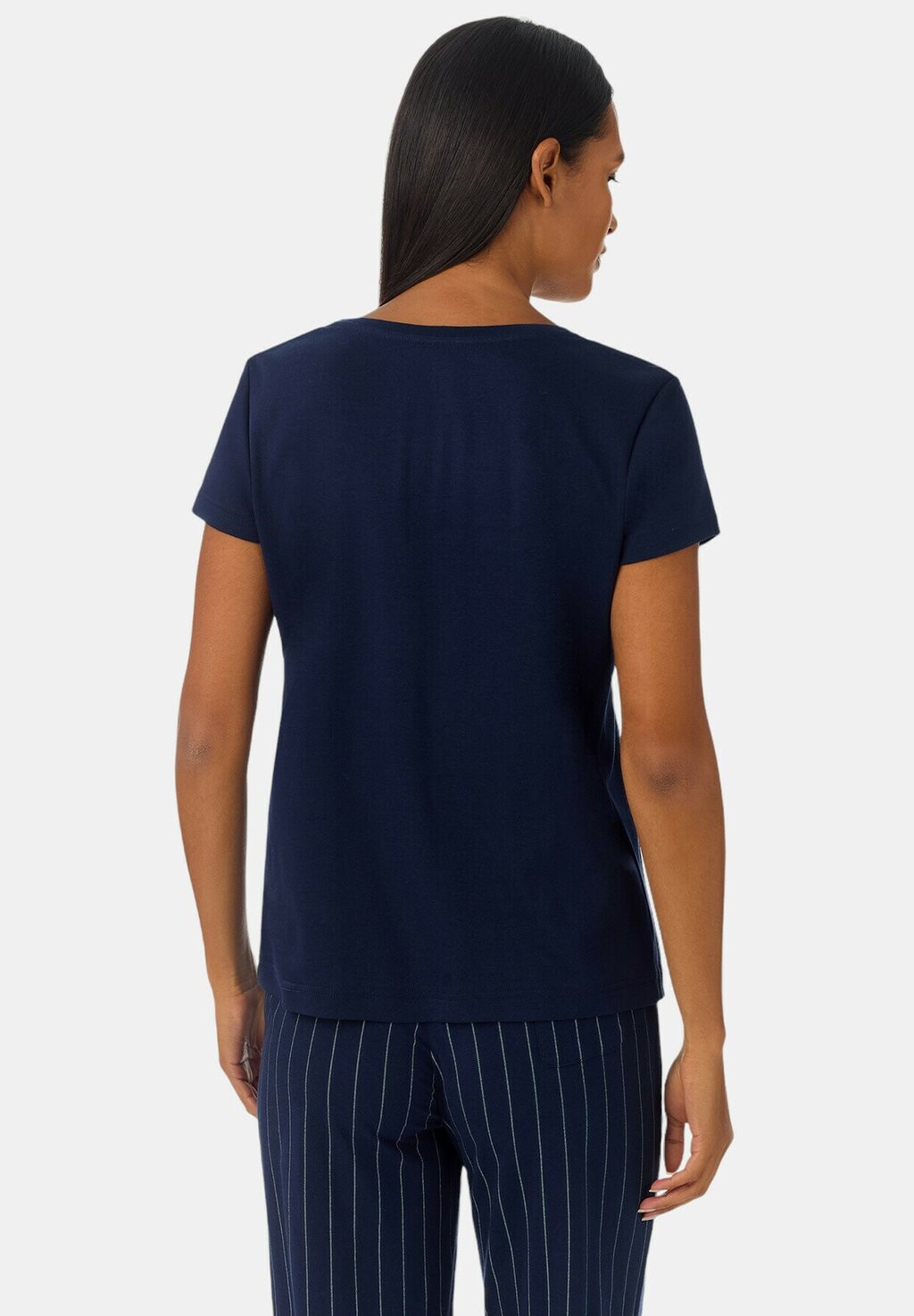 Базовая футболка CORE SOFT  Lauren Ralph Lauren, темно-синий — фото 2