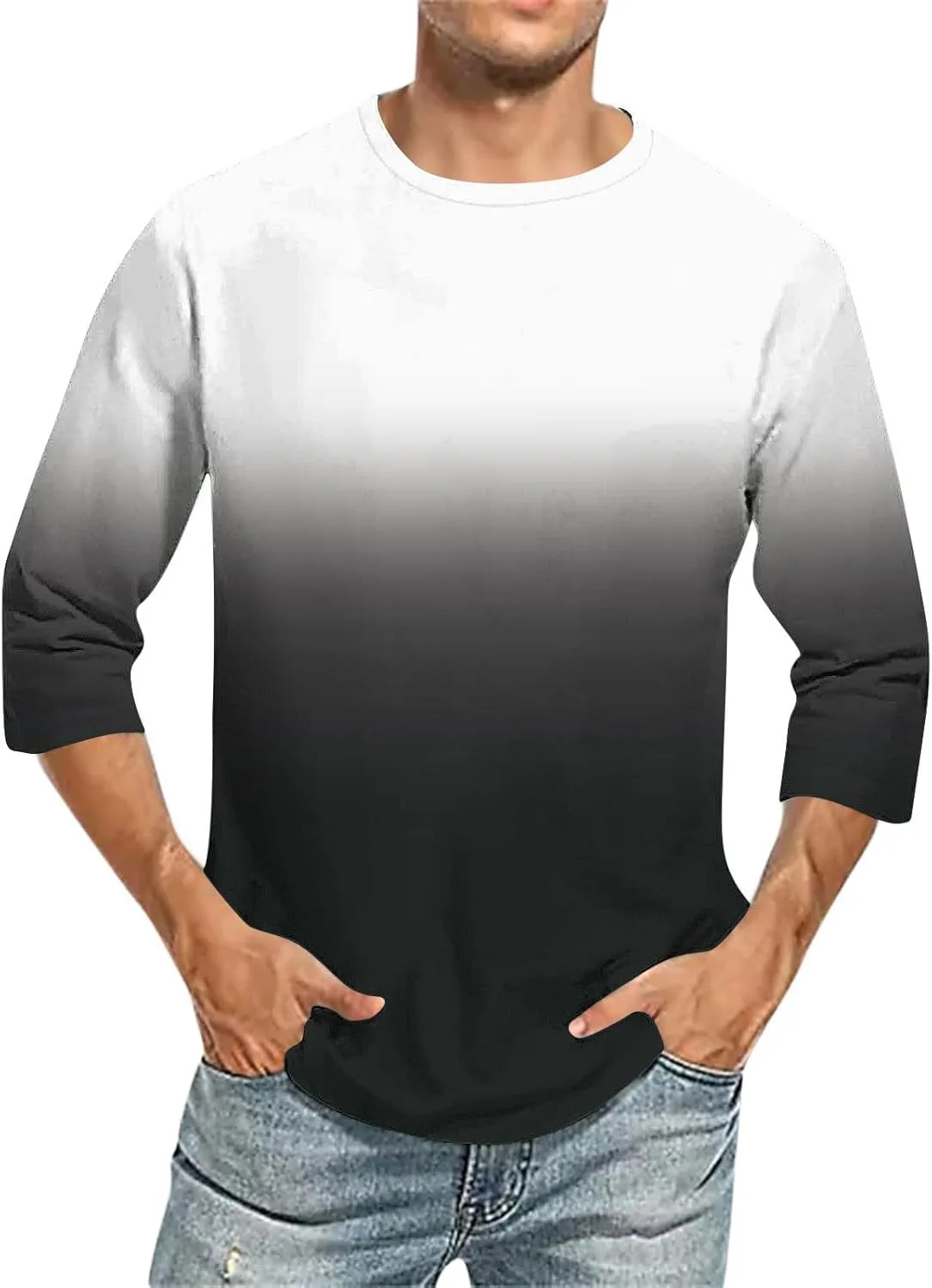 

Мужская футболка baseball tee с коротким рукавом, muscle fit, хлопок Xiaojmake