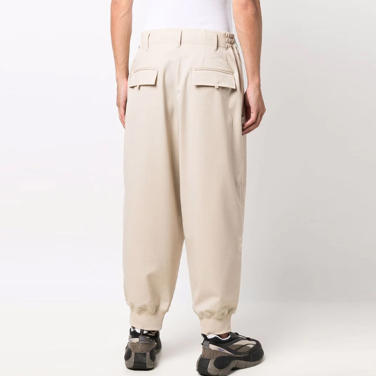 Y-3 Y 3 вязаные спортивные штаны мужские khaki — фото 4