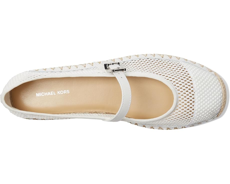Балетки MICHAEL Michael Kors Lynn Ballet Espadrille, белый — фото 2