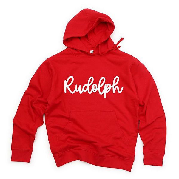 

Толстовка Rudolph bold cursive Simply Sage Market, Red