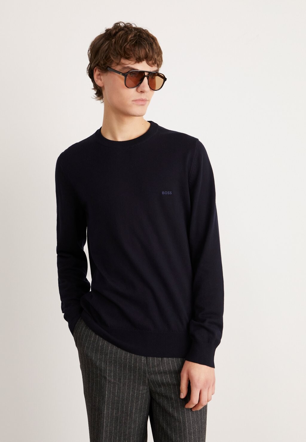 

Свитер Pacas BOSS, цвет dark blue