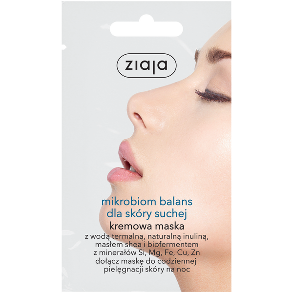 

Маска для лица Microbiome для сухой кожи, 7 мл Ziaja
