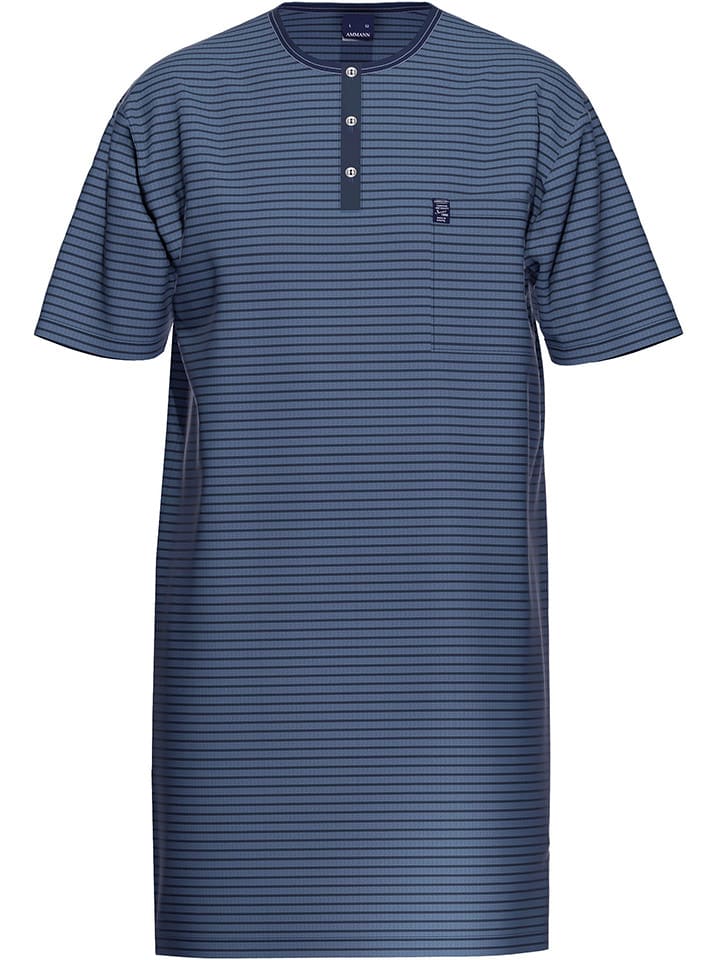 

Ammann Ночная рубашка темно-синего цвета