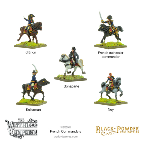 

Фигурки Black Powder Epic Battles: Napoleonic French Commanders