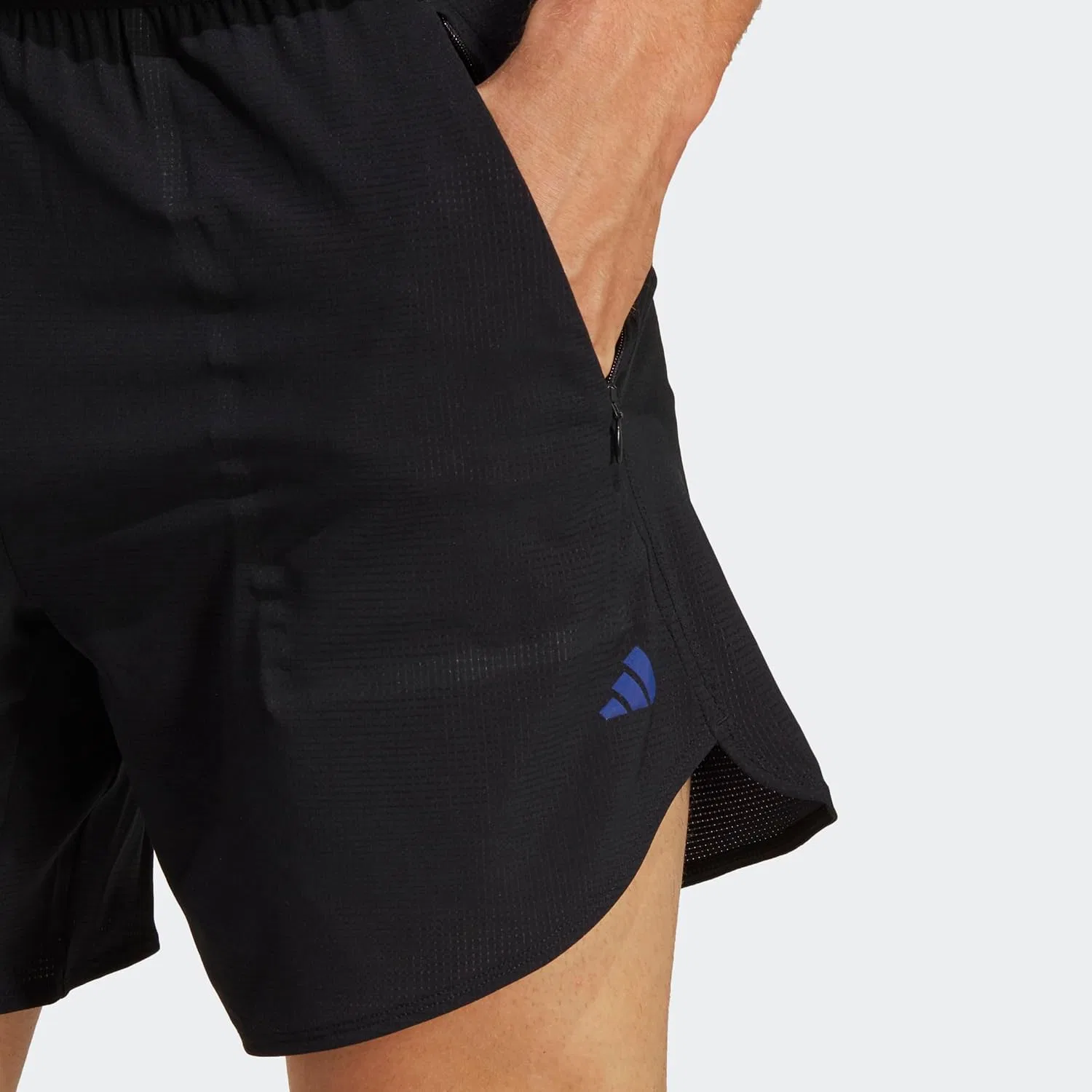 Шорты Adidas Designed For Heat.Ready Casual Bottoms - Black — фото 3