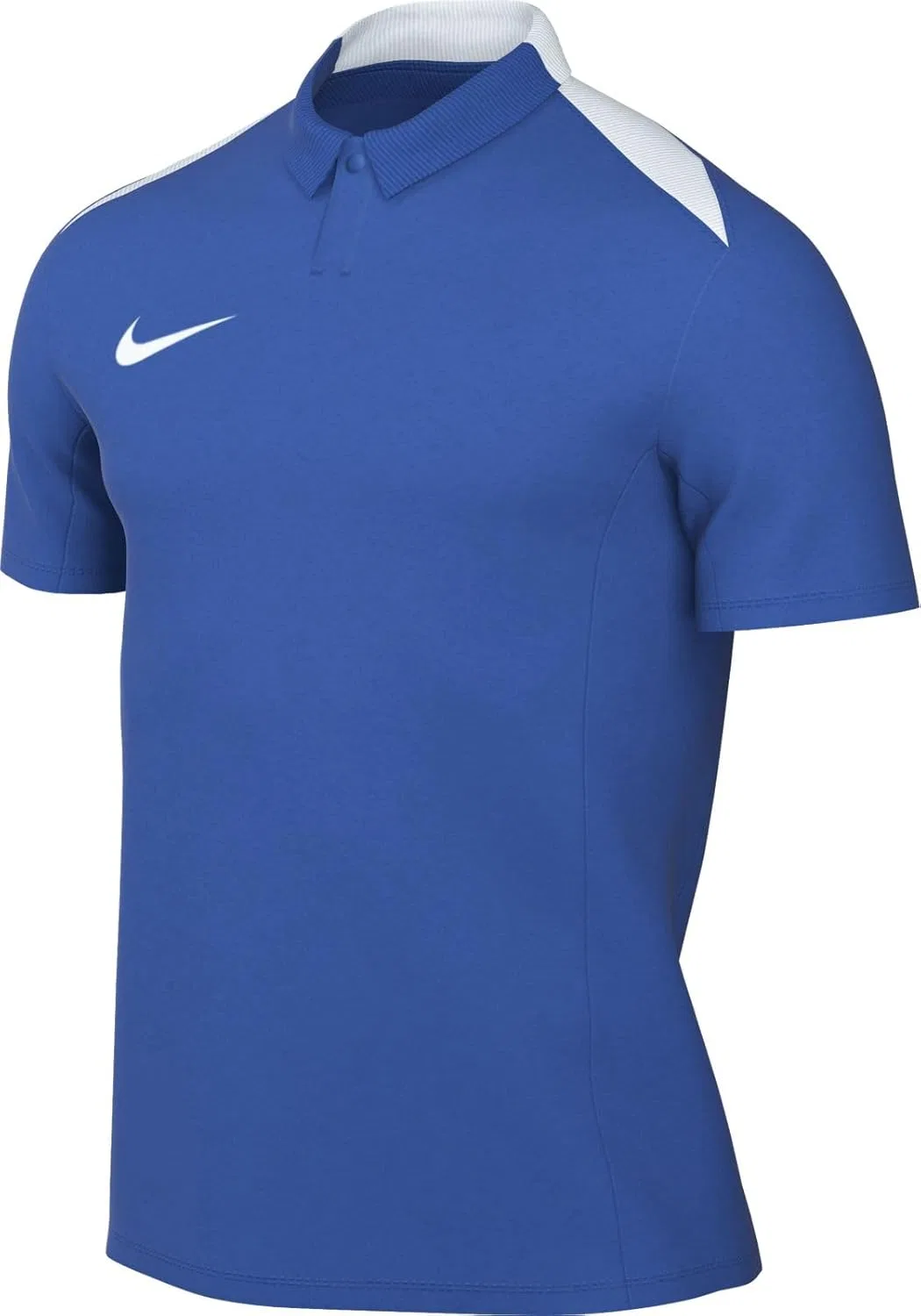 Поло Nike Dri-FIT, мужское, Royal Blue/Royal Blue/White/White
