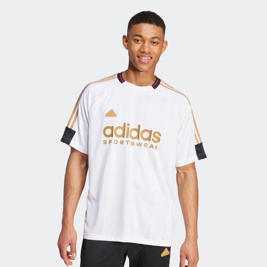 

Футболка House Of Tiro Nations Pack Tee adidas Originals, цвет white/black/team victory red/st tan