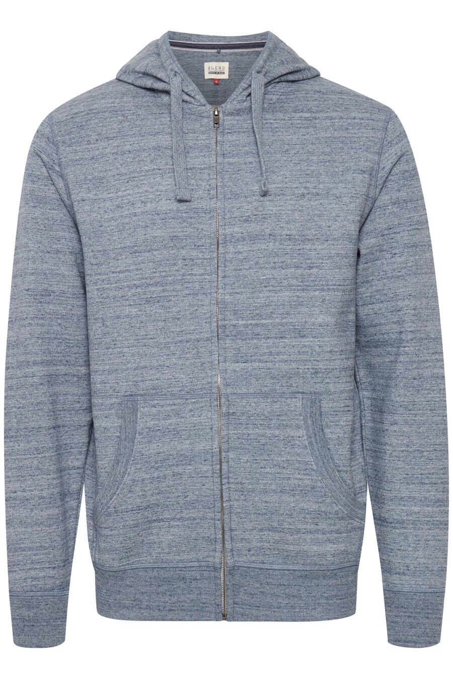 

Толстовка с капюшоном на молнии BLEND Zip-Up Hoodie VELNO, пятнистый синий