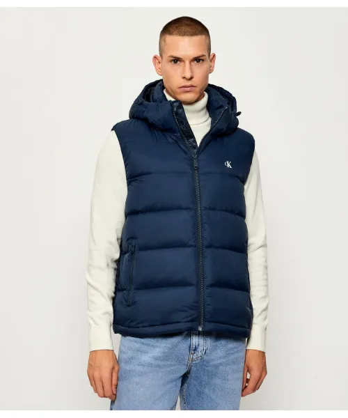

Пуховик без рукавов Regular fit Calvin Klein Jeans, синий