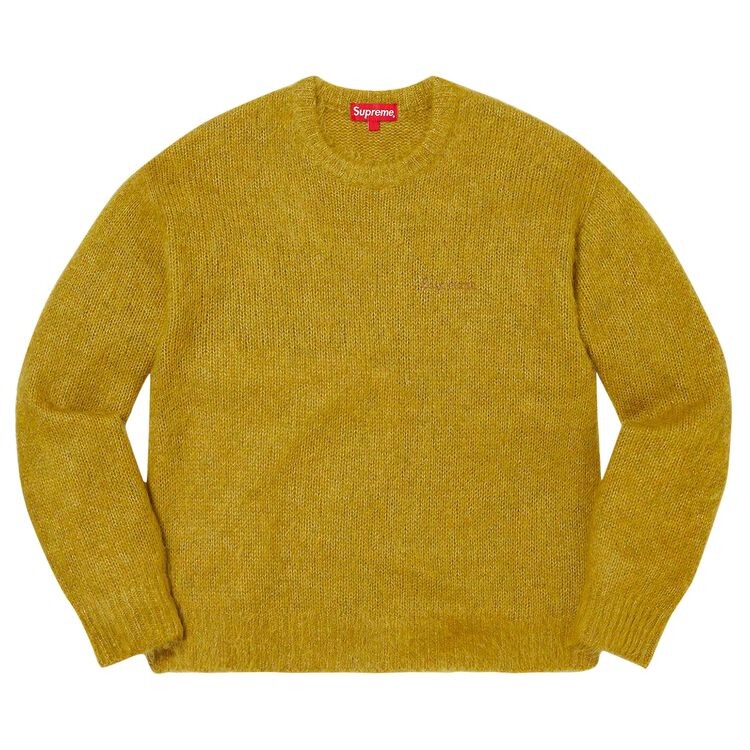 

Свитер Supreme Mohair Sweater Acid, желтый