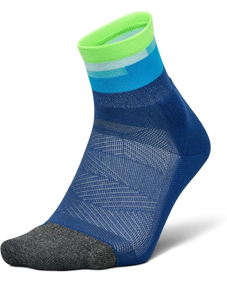 

Носки Feetures Elite Light Cushion Quarter, цвет Surfboard Blue