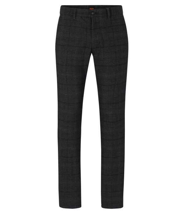 

Брюки-чиносы мужские Boss Orange Slim Fit, черный