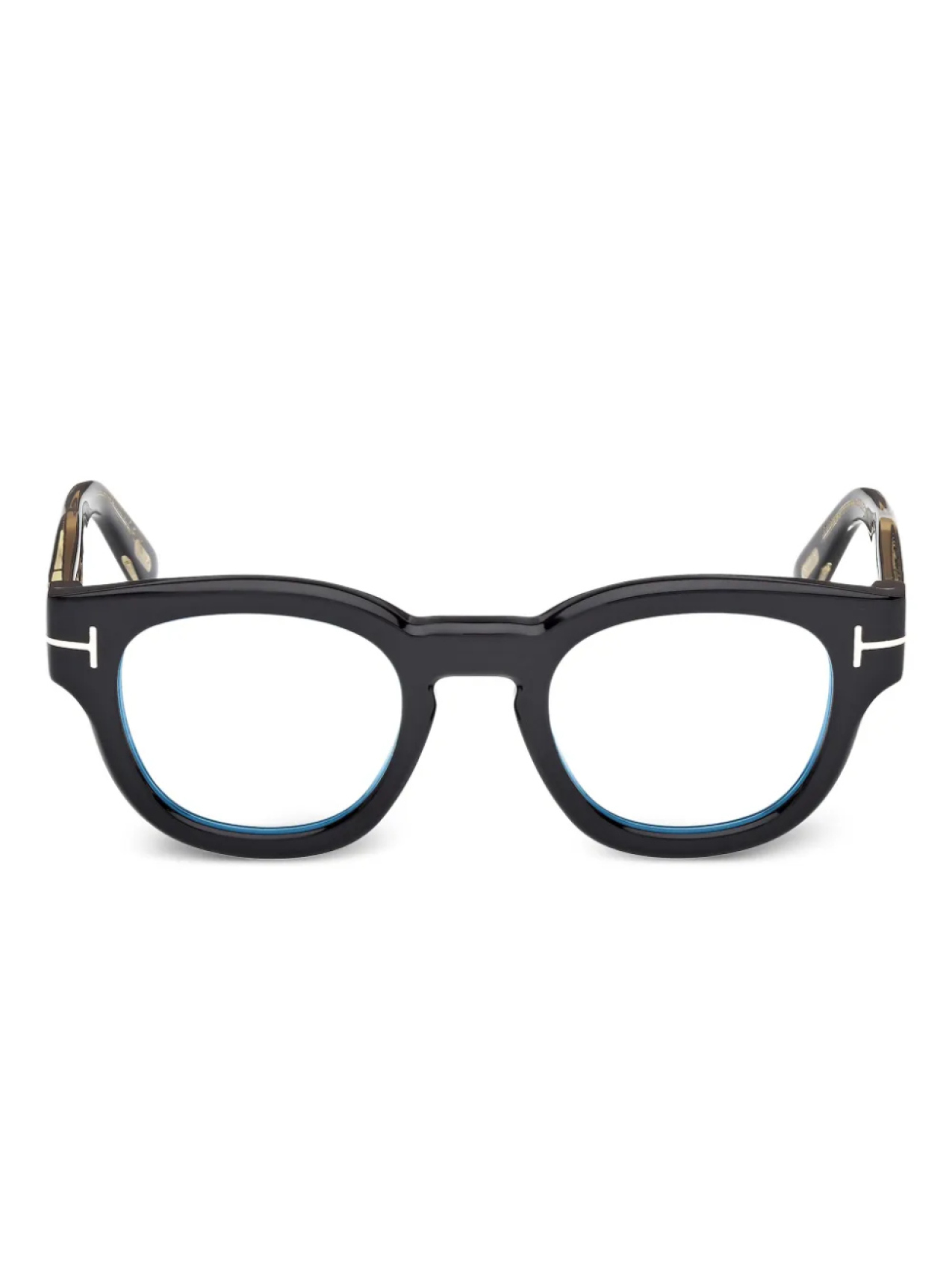 

TOM FORD Eyewear очки в круглой оправе, черный